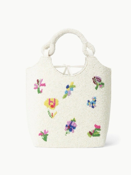 STAUD Handbags - Staud Beaded Cote First Bloom Bag